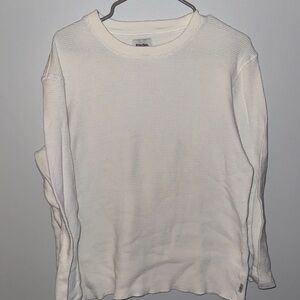 Rhythm White Long Sleeve Sweater Men’s